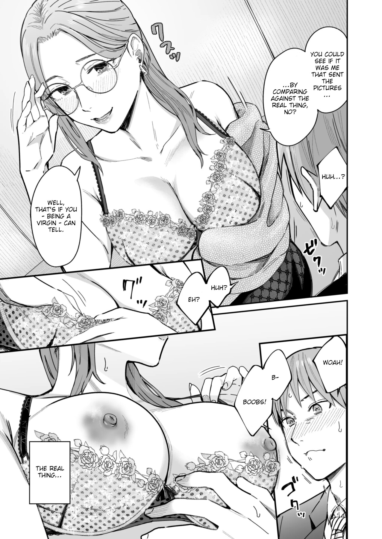 Hentai Manga Comic-A Story About How I Got Sent Lewd Selfies From A Woman I Didn't Know-Read-11